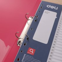 Разделитель страниц пластиковый Deli, РР, А4, цифровой 1-31