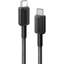 Кабель Anker 322 USB-C to USB-C - 1.8m Nylon Black