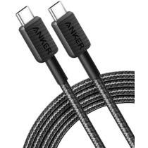 Кабель Anker 322 USB-C to USB-C - 1.8m Nylon Black