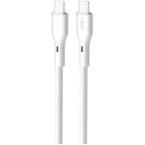 Кабель XO NBQ231B Rock Series Type-C to Type-C - 60W - 1m White