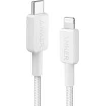 Кабель Anker 322 USB-C to Lightning - 1.8m Nylon White