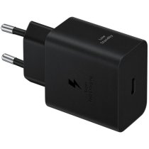 Мережевий зарядний пристрій Samsung 45W Compact Power Adapter (w C to C Cable) EP-T4511XBEGEU Black