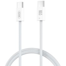 Кабель XO NBQ273 Imitation Series Type-C to Type-C - 60W - 1m White