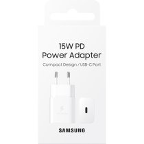 Зарядное устройство Samsung 15W Power Adapter (w/o Cable) - White (EP-T1510NWEGEU)
