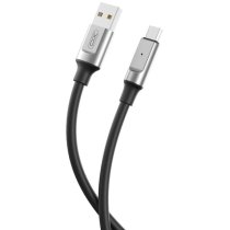 Кабель XO NB251 Liquid Silicone Rubber USB-A to Micro - 6A - 1m Black