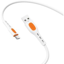 Кабель XO NB280 Jian Yan Series USB-A to Micro - 1m White