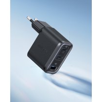 Зарядное устройство Anker Charger - 70W, 2xUSB-C PD & 1xUSB-A Black