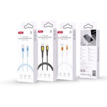 Кабель XO NB280 Jian Yan Series USB-A to Micro - 1m Black