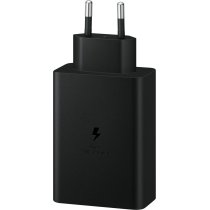 Сетевое зарядное устройство Samsung 65W Power Adapter Trio (w/o cable) EP-T6530NBEGEU Black