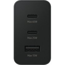 Сетевое зарядное устройство Samsung 65W Power Adapter Trio (w/o cable) EP-T6530NBEGEU Black