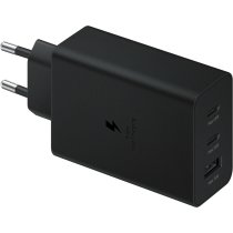 Сетевое зарядное устройство Samsung 65W Power Adapter Trio (w/o cable) EP-T6530NBEGEU Black