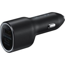 Автомобільний зарядний пристрій Samsung EP-L4020NBEGRU 40W Super Fast Dual Charger (Black)