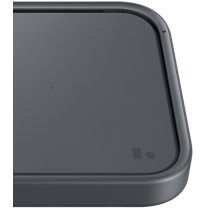 Зарядний пристрій бездротовий Samsung 15Вт з блоком живлення, сірий темний