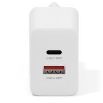 Зарядний пристрій DIGITUS 1хUSB-C, 1хUSB-A, 20W