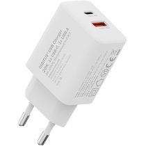 Зарядний пристрій DIGITUS 1хUSB-C, 1хUSB-A, 20W