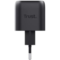 Зарядний пристрій мережевий Trust Maxo 30Вт, GaN, USB-C, PD/PPS, чорний