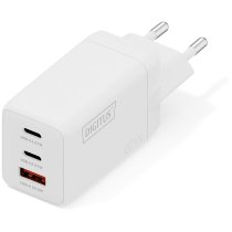 Зарядний пристрій DIGITUS GaN 2хUSB-C, 1хUSB-A, 67W