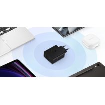 Мережевий зарядний пристрій Samsung 50W Power Adapter Duo (w C to C Cable) Black / EP-T5020XBEGEU