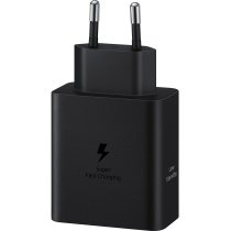 Мережевий зарядний пристрій Samsung 50W Power Adapter Duo (w C to C Cable) Black / EP-T5020XBEGEU
