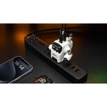 Зарядное устройство сетевое GravaStar Delta35 35Вт 2XUSB-C, белый