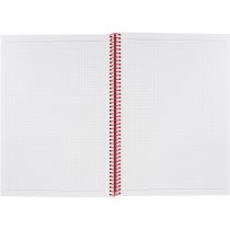 Блокнот "Knitting: Pink", A4 (200х285), пластикова обкладинка, ПВХ спіраль, 80 арк., клітинка